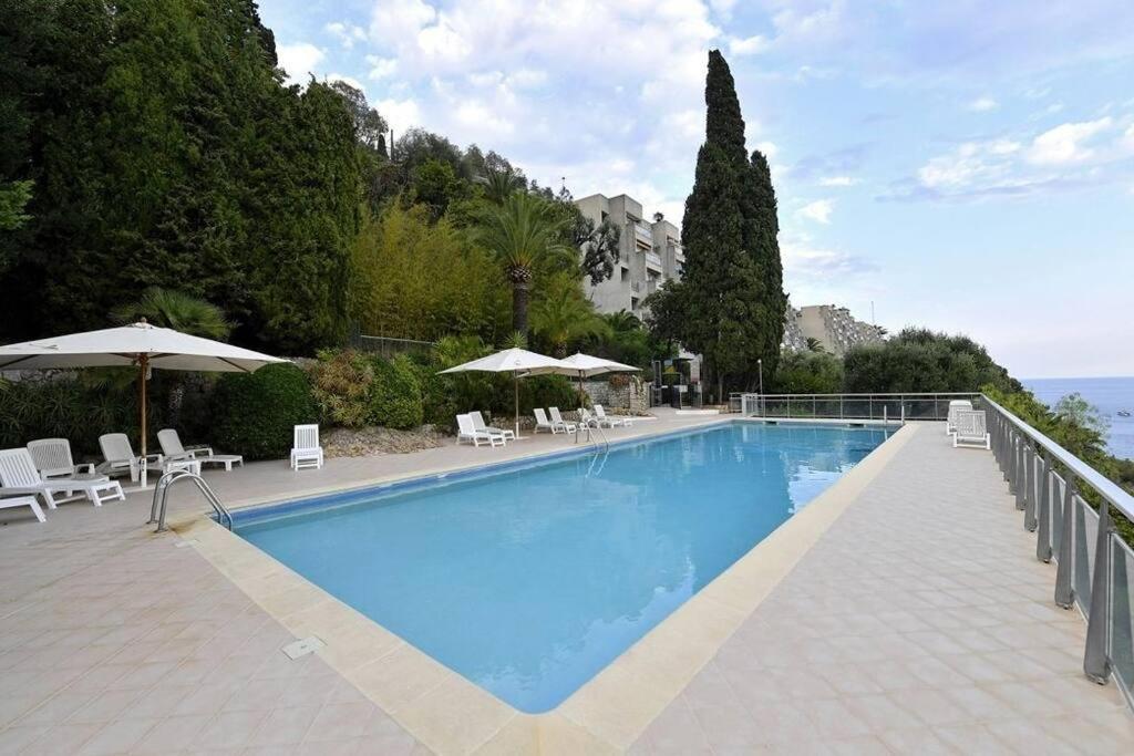 Grand Bleu, Appartamento Vista Mare E Monaco Рокбрюн-Кап-Мартен Екстер'єр фото