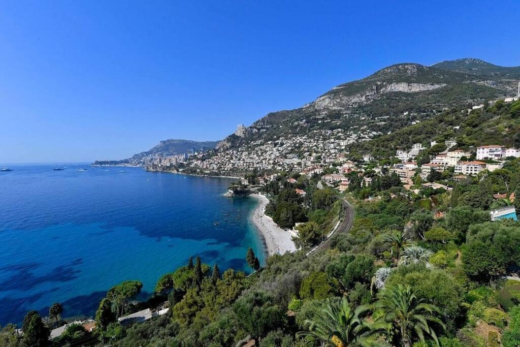 Grand Bleu, Appartamento Vista Mare E Monaco Рокбрюн-Кап-Мартен Екстер'єр фото